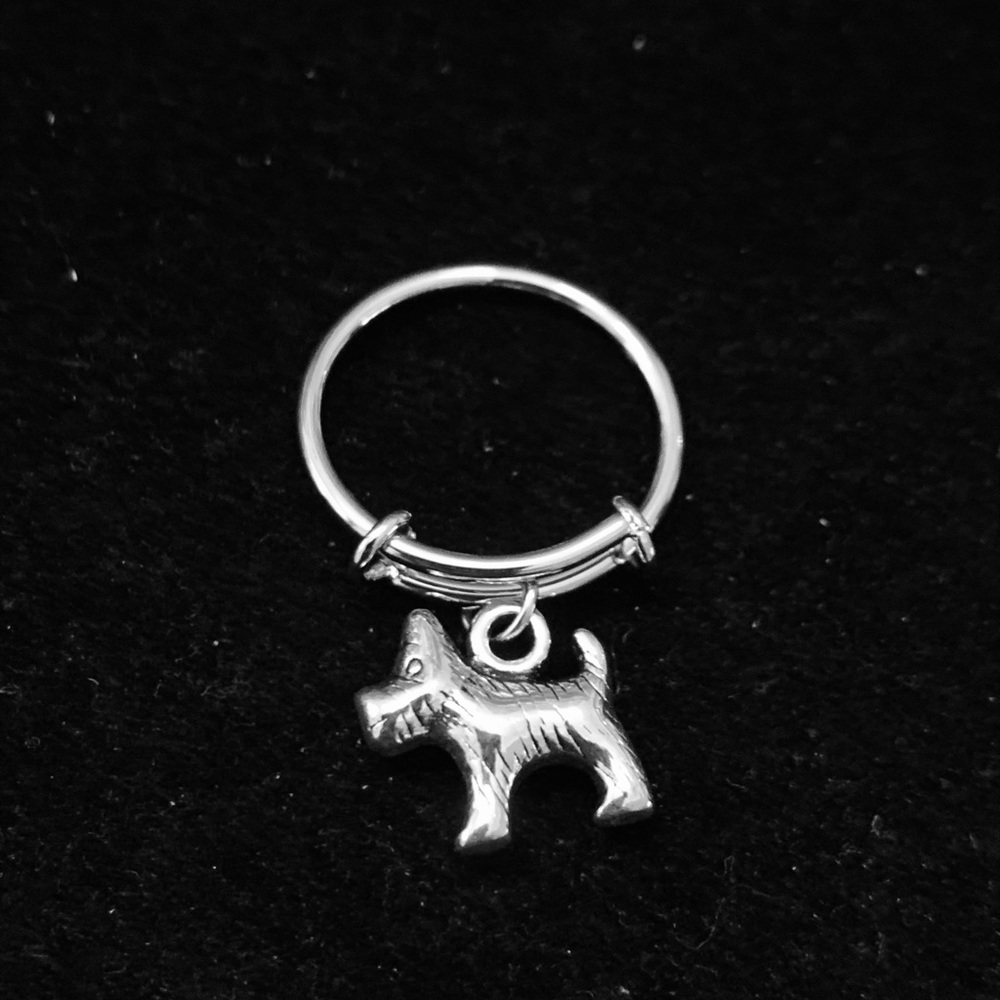 Scottish Terrier/ Scottie Dog dangle charm